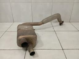 PORSCHE Porsche Cayman 718 exhaust silencer 982251051D exhaust silencer left — thumbnail 1