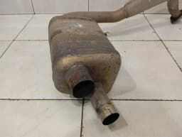 PORSCHE Porsche Cayman 718 exhaust silencer 982251051D exhaust silencer left — thumbnail 2