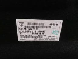 PORSCHE Porsche Cayman 718 Luggage Compartment Cover 98155104500 Trunk Trunk Trim — thumbnail 6