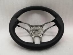 PORSCHE Porsche 911 992 Taycan Panamera steering wheel steering wheel 37 cm leather leather — thumbnail 3