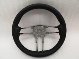 PORSCHE Porsche 911 992 Taycan Panamera steering wheel steering wheel 37 cm leather leather — thumbnail 2