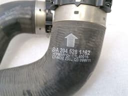 MERCEDES-BENZ Mercedes E W207 intercooler pipe set A2045281482 pressure pipe charge air pipe OM651 — thumbnail 6