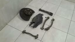 MERCEDES-BENZ Mercedes E W212 Right Rear Hub A2123500241 Wheel Bearing Housing Rear RE Complete — thumbnail 6