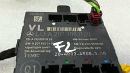MERCEDES-BENZ Mercedes E Class W207 C207 Left Door Module A2079001100 Door Control Unit Left — thumbnail 5