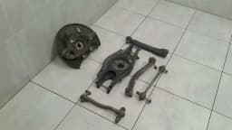MERCEDES-BENZ Mercedes E W212 Right Rear Hub A2123500241 Wheel Bearing Housing Rear RE Complete — thumbnail 8