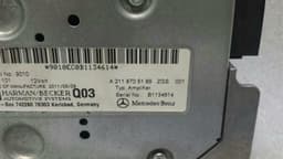 MERCEDES-BENZ Mercedes E Class W212 Amplifier A2118705189 Amplifier Harman Kardon — thumbnail 4