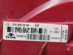 MERCEDES-BENZ Mercedes C Class W204 Right Rear Light A2049060503 Rear Right LED Tail Light — thumbnail 7