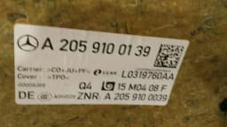 MERCEDES-BENZ MERCEDES W205 RIGHT SIDE BACKREST A2059101147 RIGHT SEAT TRIM LEATHER — thumbnail 9