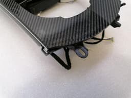 MERCEDES-BENZ Mercedes C Class W205 Veneer A2056805900 Bar Cover High Gloss Carbon — thumbnail 4