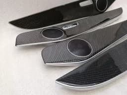 MERCEDES-BENZ Mercedes C W205 Sedan sedan carbon strip interior trims set set x 4 door — thumbnail 2