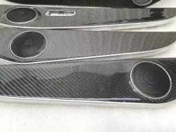 MERCEDES-BENZ Mercedes C W205 Sedan sedan carbon strip interior trims set set x 4 door — thumbnail 4