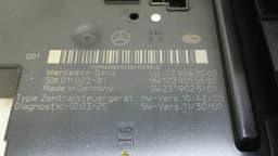 MERCEDES-BENZ Mercedes SLK R172 Fuse Box A1729060005 Fuse Box SAM — thumbnail 6