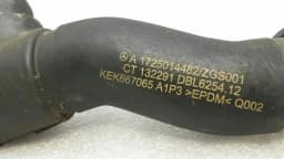 MERCEDES-BENZ Mercedes SLK R172 cooling pipe A1725014482 cooling water hose hose — thumbnail 5