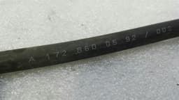 MERCEDES-BENZ Mercedes SLK R172 washer fluid pipes A1728600592 water pipe hose — thumbnail 6