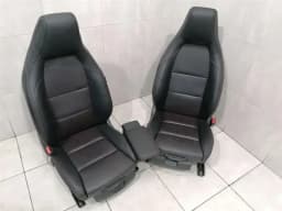 MERCEDES-BENZ Mercedes GLA X156 LEATHER SPORT SEATS GLA45 A45 DESIGNO BLACK LEATHER W176 AMG — thumbnail 1
