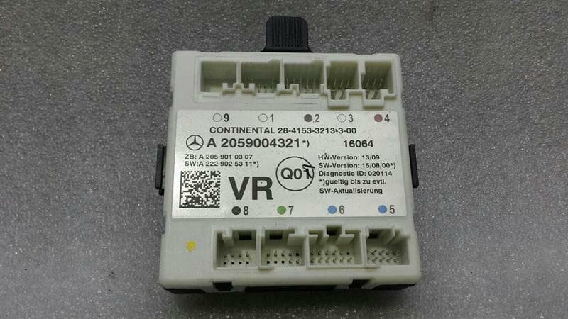 MERCEDES-BENZ Mercedes GLC X253 FRH door module A2059004321 door control unit front right