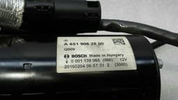 MERCEDES-BENZ Mercedes GLC X253 Starter Engine A6519062800 Starter OM651 — thumbnail 2