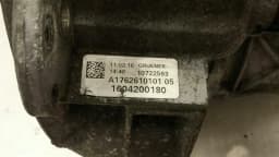 MERCEDES-BENZ Mercedes W176 Gearbox A1762610101 Gearbox 711645 00 952218 Manual Diesel 6 Speed — thumbnail 7