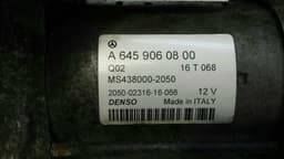 MERCEDES-BENZ Mercedes A Class W176 Starter Engine A6459060800 Starter — thumbnail 6
