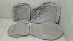 MERCEDES-BENZ Mercedes ML W166 rear seatbench set A1669200746 seat rear leather leather 7J95 — thumbnail 1