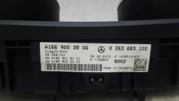 MERCEDES-BENZ Mercedes ML W166 Instrument Cluster A1669003806 Speedometer MPH Diesel OM651 — thumbnail 5