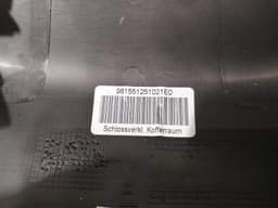 PORSCHE Porsche Boxster 718 Luggage Compartment Cover 982863462 Trunk Trim — thumbnail 10