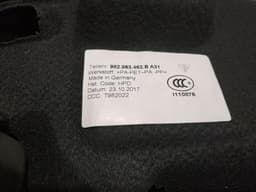 PORSCHE Porsche Boxster 718 Luggage Compartment Cover 982863462 Trunk Trim — thumbnail 5