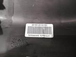 PORSCHE Porsche Boxster 718 Luggage Compartment Cover 982863462 Trunk Trim — thumbnail 4