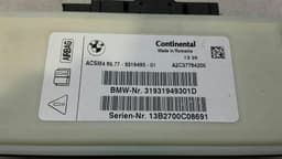 BMW BMW 5 Series F10 528i Safety Module ECU 9319493 Air Control Unit SRS — thumbnail 2