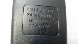 BMW BMW 5 Series F10 528i Center Belt Buckle 7243275 Belt Buckle Center — thumbnail 3