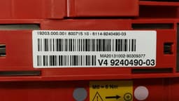 BMW BMW 5 Series F10 528i BATTERY TERMINAL POSITIVE B + 9240490 B + rear distributor — thumbnail 2