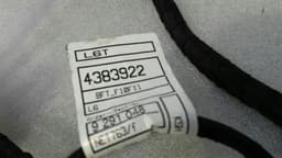 BMW BMW 5 Series F10 528i Rear Right Door Wiring 9291064 Door Wiring Harness Rear Right — thumbnail 2