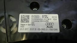 AUDI AUDI A3 8V FACELIFT INSTRUMENT CLUSTER 8V0920972L SPEEDOMETER — thumbnail 10
