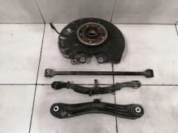 MERCEDES-BENZ Mercedes GLE W166 Left Rear Hub Set A1663500108 Wheel Bearing Housing Rear Left — thumbnail 1