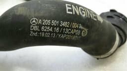MERCEDES-BENZ MERCEDES C250 CDI OM651 W205 Cooling Pipe A2055015400 Coolant Hose SET — thumbnail 4