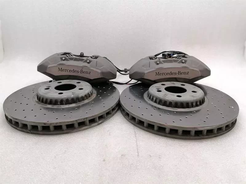 MERCEDES-BENZ Mercedes CLS C257 W257 FRONT Brake Caliper SET A0004210000 Caliper 4MATIC
