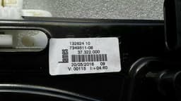 BMW BMW X1 F48 Left Rear Door Winder 7349511 Window Regulator Rear Left — thumbnail 2