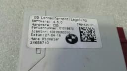 BMW BMW X1 F48 2 Series Backrest Release Module 7464634 Backrest Control Unit — thumbnail 2