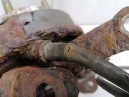 MITSUBISHI Mitsubishi Lancer Evolution VII 7 EVO Rear Hub MR554827 Wheel Bearing Housing Left — thumbnail 4