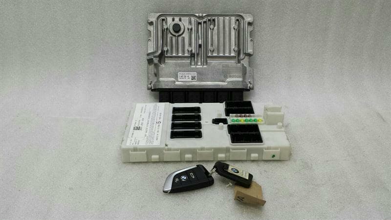 BMW BMW X1 F48 Engine ECU Set 9487220 Engine Control Unit Set B48C 2018 FEM DME 2.0i