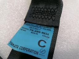 MITSUBISHI MITSUBISHI Lancer EVOLUTION VII 7 EVO seatbelt TK-AB2-EN246 seat belt — thumbnail 4
