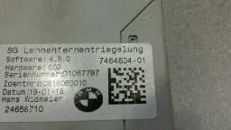 BMW BMW X1 F48 Backrest Release Module 7464634 ECU Backrest. — thumbnail 3