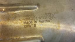 PORSCHE Porsche Boxster 718 Exhaust Silencer 982251178K Exhaust Muffler — thumbnail 6