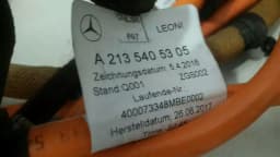 MERCEDES-BENZ Mercedes E Class W213 Hybrid Cables Set A2135404449 Wiring Harness Kit M274 E350e — thumbnail 6