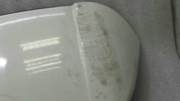 MERCEDES-BENZ Mercedes A Class W176 Rear Spoiler A1767900100 Rear Spoiler White — thumbnail 2