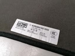 MERCEDES-BENZ Mercedes A35 AMG W177 Floor Mats A1776800202 RHD RIGHT HANDLEBAR — thumbnail 5