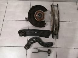 MERCEDES-BENZ Mercedes A W176 A45 AMG RLH Hub Set A1763500500 Wheel Bearing Housing Rear Left — thumbnail 6