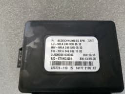 MERCEDES-BENZ Mercedes A Class W176 W246 Park Brake Module A2469004512 ECU Parking Brake — thumbnail 6