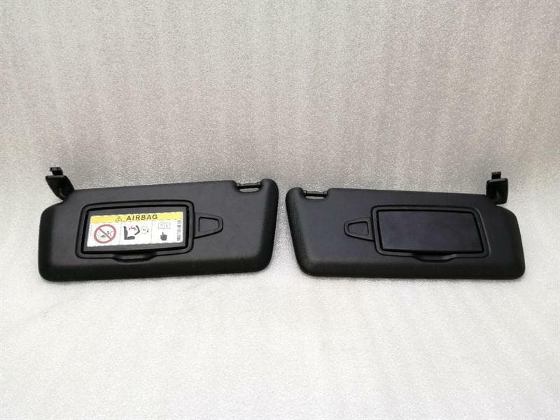 MERCEDES-BENZ Mercedes A Class W176 Black Sun Visor Set A1768100110 Sun Visor Trim Set