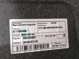 MERCEDES-BENZ Mercedes CLA W117 boat floor cover A1176800042 trunk trim — thumbnail 5